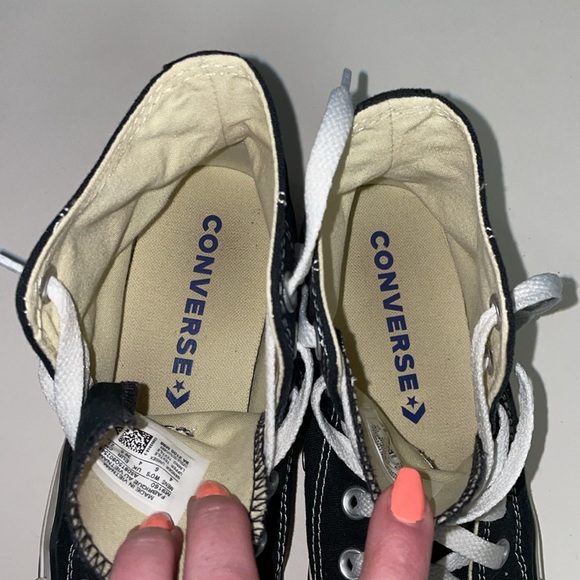 🚨SOLD🚨Converse Chuck Taylor All Star black and white trainers - Picture 8 of 8